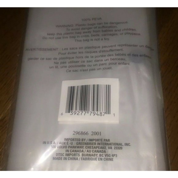 12 Clear Shower Curtain Liners Magnetic Mildew Res - Picture 10 of 12